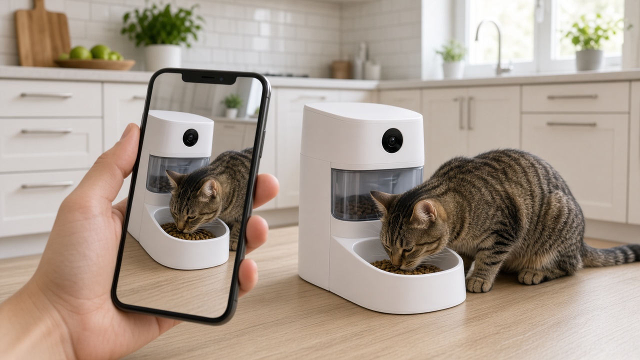 Mit App und Kamera